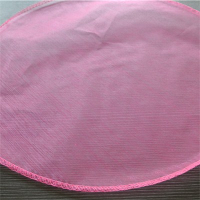 Round Organza Sheet With Sewing