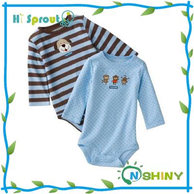 Long Sleeves Baby Cotton Romper