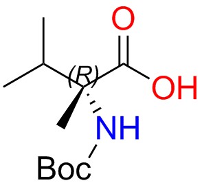 Boc-(R)-2-amino-2,3-dimethylbutanoic Acid