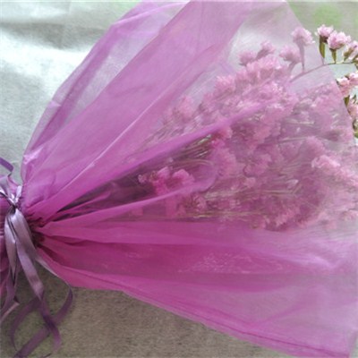 Organza Flower Sleeve With Pouch
