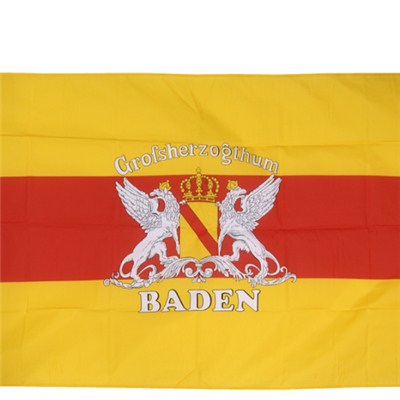 Germany Grand Duchy Of Baden Flag - 3 X 5 Ft