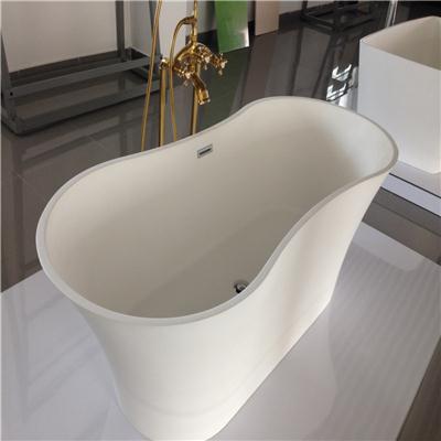 Acrylic solid surface bathtub BAT-005