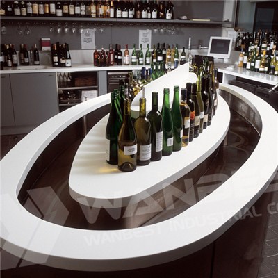 Corian White Wine Bar