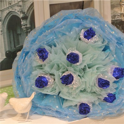 Floral Wrapping Organza