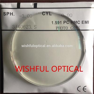Polycarbonate Photochromic Lens