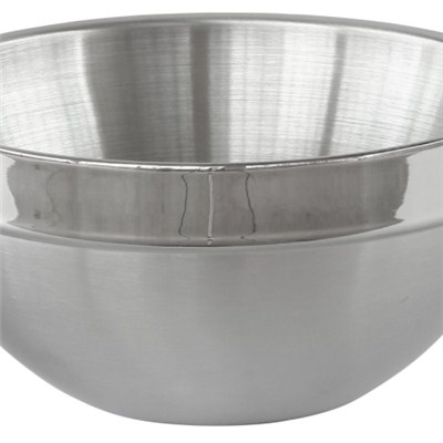 MB006 Stainless Steel Barware Single-walled Salad Bowl/Mixing Bowl/Fruit Bowl