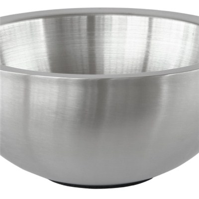 MB011 Stainless Steel Barware Double-walled Salad Bowl Mixing Bowl Fruit Bowl
