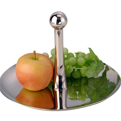 FH012 Stainless Steel Barware Fruit Holder Fruit Plate Fruit Bowl Serving Bowl