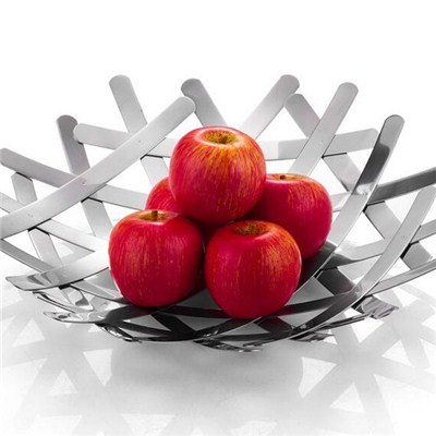 FH015 Stainless Steel Barware Fruit Holder Fruit Plate Fruit Bowl Serving Tray