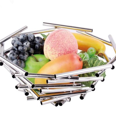 FH023 Stainless Steel Barware Fruit Holder Fruit Plate Fruit Bowl