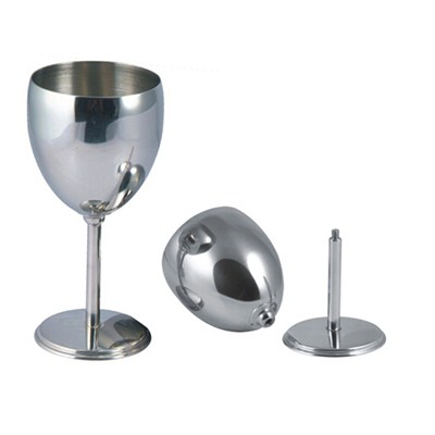 MM045 6oz Stainless Steel Barware Mug Wine Goblet Martini Cup Wine Cup For Sale