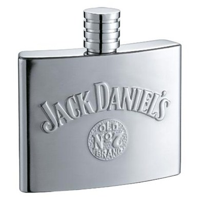 HF0020 5oz Stainless Steel Barware Square Shape Hip Flask with Etching Logo Top Quality