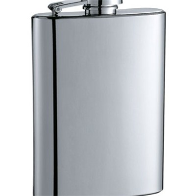 HF036 9oz Stainless Steel Barware Square Shape Hip Flask Wine Flask Top Quality