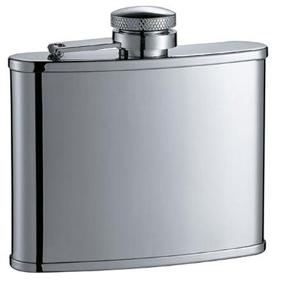 HF043 4oz Stainless Steel Barware Square Shape Hip Flask Wine Flask Top Quality