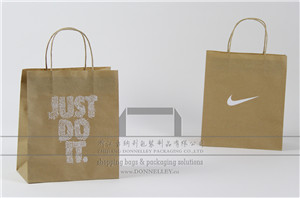 Cheap Kraft Brown Paper Bag in High Quality ,Customized Sizes and Designs Are Avaiable