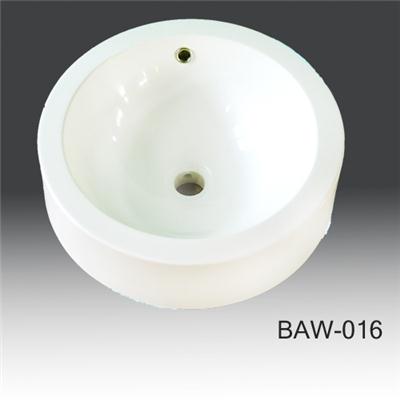 Under counter acrylic solid surface BAW-016