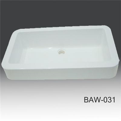 Bathroom countertop solid surface basin BAW-031