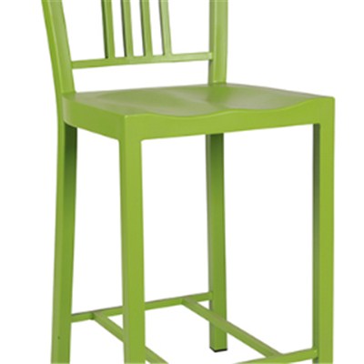 Commercial High Metal Dining Chair