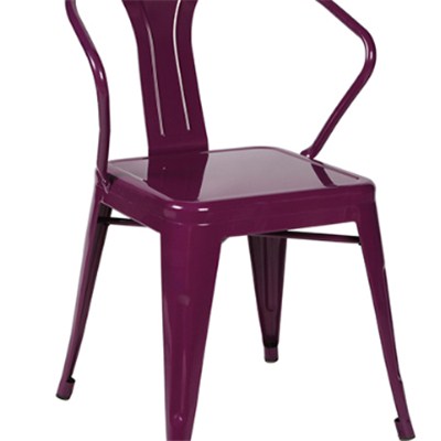 Stackable Metal Dining Chair
