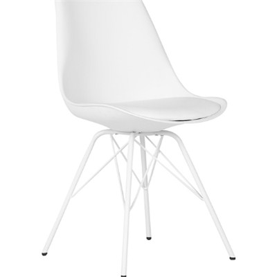 Pp White Plastic Dining Chair