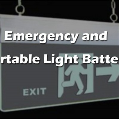 Emergency And Portable Light Battery