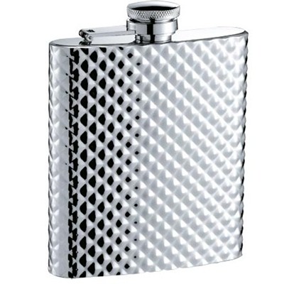 HF074 8oz Stainless Steel Barware Square Shape Hip Flask Wine Flask Top Quality