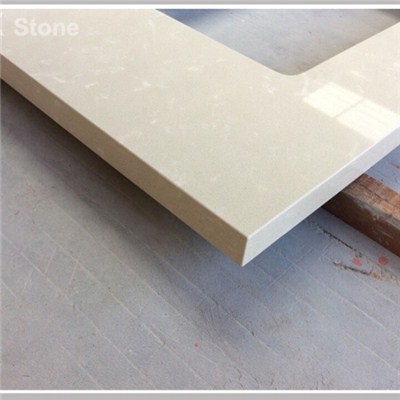 Solid Surface Quartz Engineered Stone Vanitytop