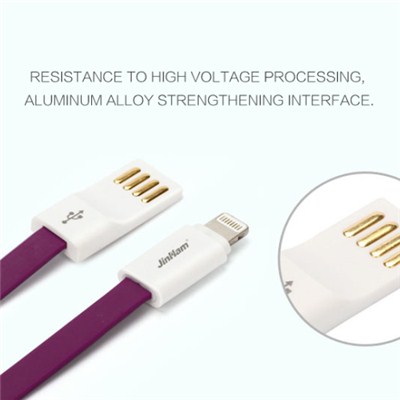 High Quality Flat TPE Usb Charger Cable For Iphone