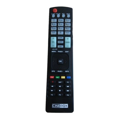 Universal STB Remote Control CINEBOX For Brazil Market