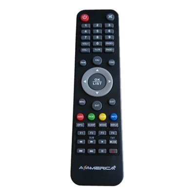 High Quality TV SAT STB Remote Controller For South America