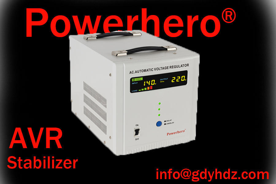 1KVA-20KVA  Wall-mounted AVR/voltage stabilizer with toroidal transformer/colorful displa