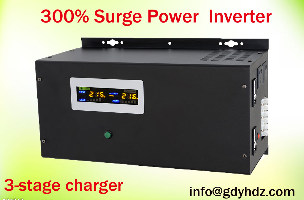 Low-voltage Big-power inverter/UPS 300% surge power