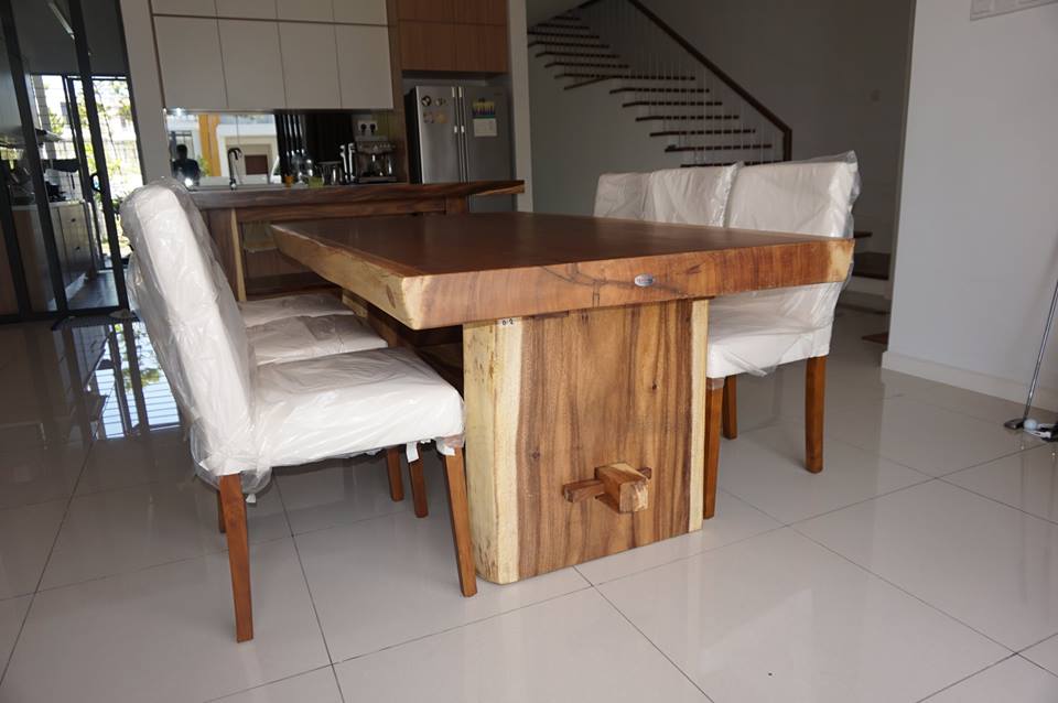Suar dining table| suar wood dining table| solid wood