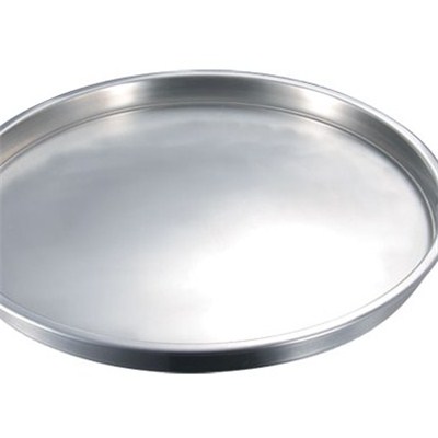 WT007 Stainless Steel Barware Large Serving Tray Wine Tray Bar Tray Round Tray