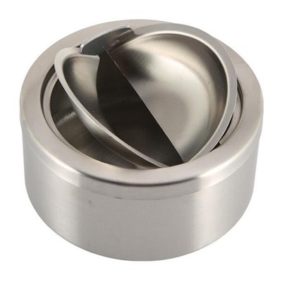 AS011 Stainless Steel Barware Round Shape Waterproof Cigar Ashtrays Good Quality