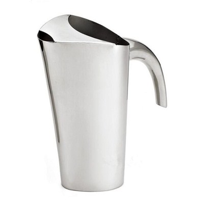 SK002 Stainless Steel Barware Water Pitcher Ice Kettle Water Jug with Handle and Lid