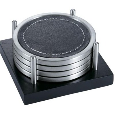 CA003 Stainless Steel Barware Coasters with Base EVA Backing