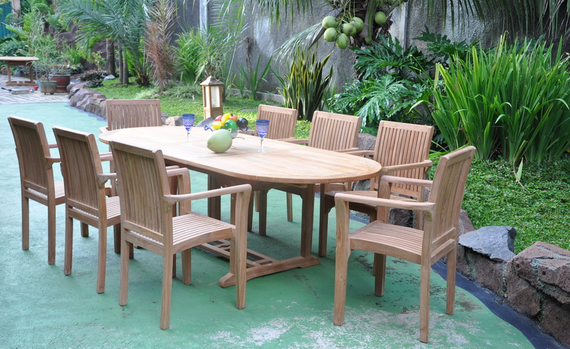 teak outdoor dining table| teak dining table
