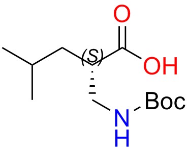 Boc-(S)-2-(aminomethyl)-4-methylpentanoic Acid