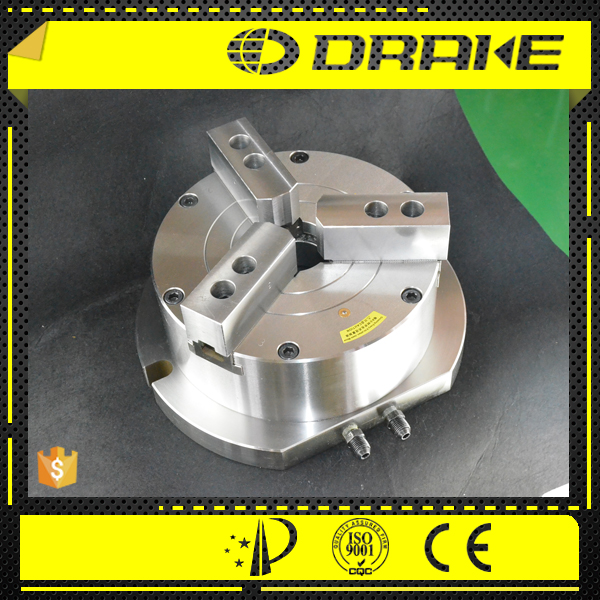 3 jaw Vertical through-hole air operated Chuck for milling machine