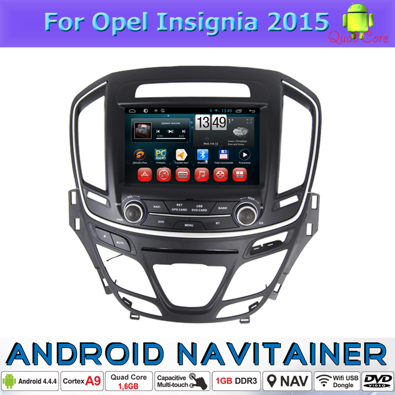 2 Din Quad Core Car DVD Player Opel Insignia 2014-2015 / Buick Regal 2015 car multimedia navigation system With OBD DVD CD TV Radio