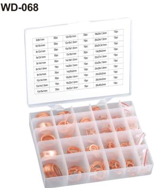 568PC COPPER WASHER ASSORTMENT
