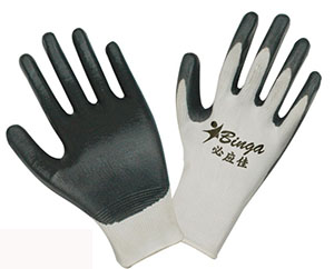 Nitrile Coated 13G Nylon Shell Safety Glove