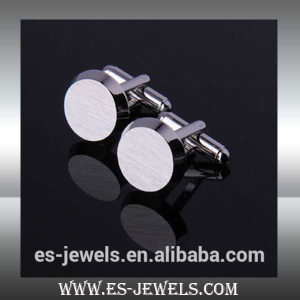 3mm Round Stainless Steel Cuff Links ESXK0023