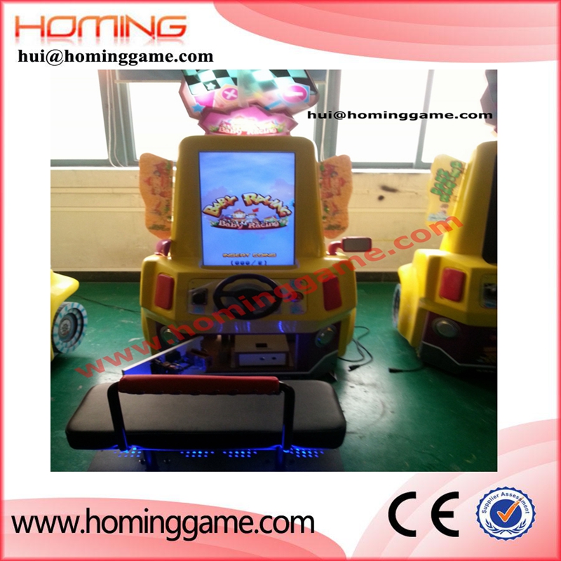 Simulator baby racing car lottery arcade game machine chinese boy 
