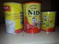 Nestle Nido молочный порошок (арабский текст)