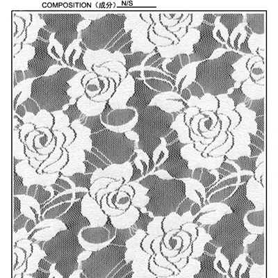 Nylon And Spandex 130cm Lace Fabric(R5012)