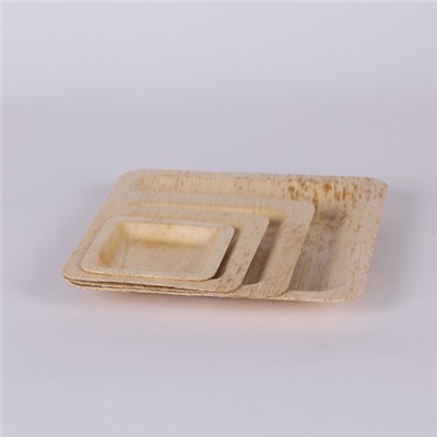 Bamboo Square Leaf Plate