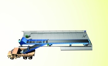 50 kg bags loading conveyor for truck
