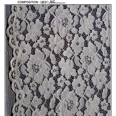 Nylon And Cotton Crochet Lace Fabric(R3291)